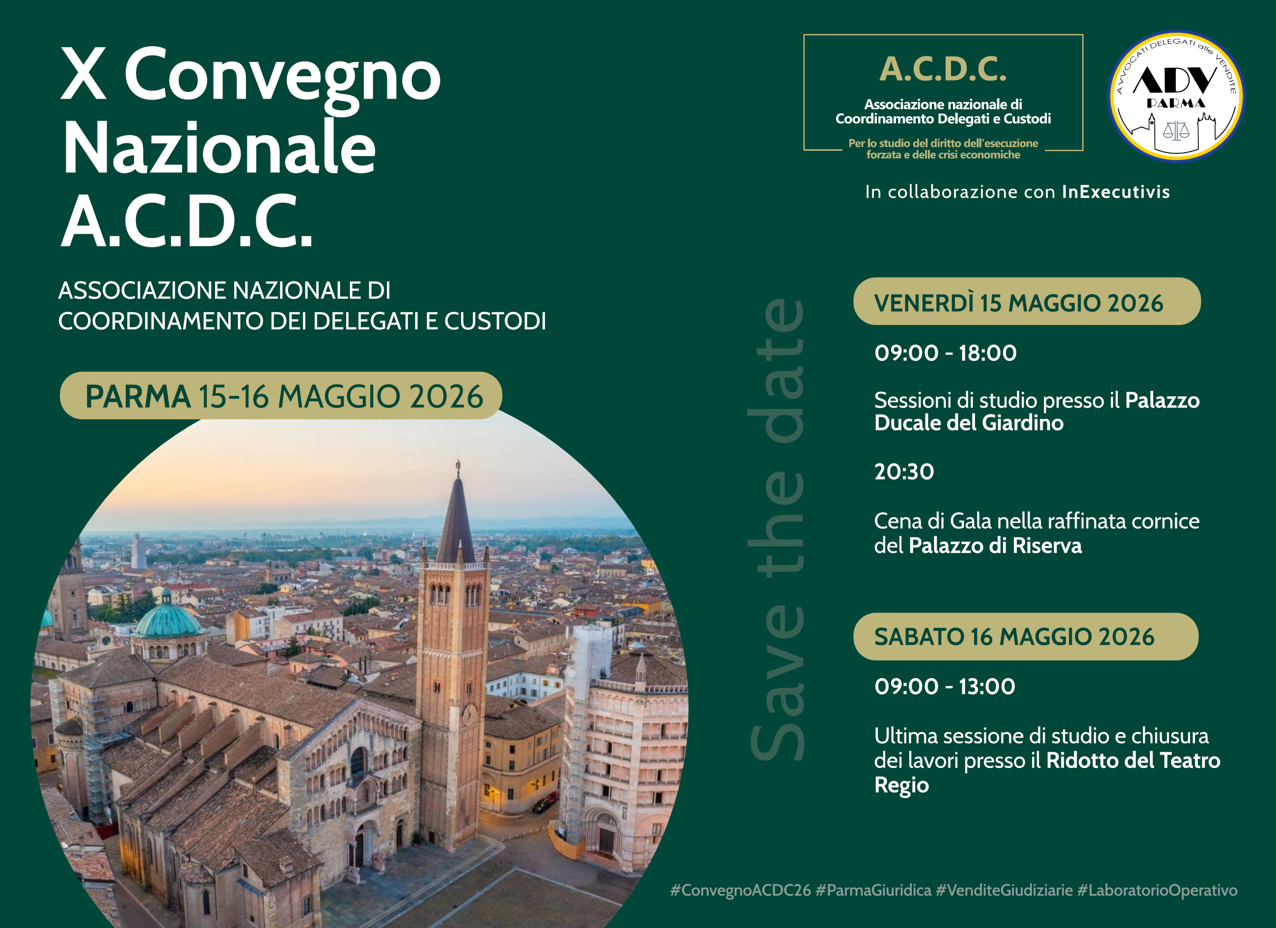 ISCRIZIONE NON SOCIO A.C.D.C. - L'ORCHESTRA VERDIANA DELLE ESECUZIONI IMMOBILIARI